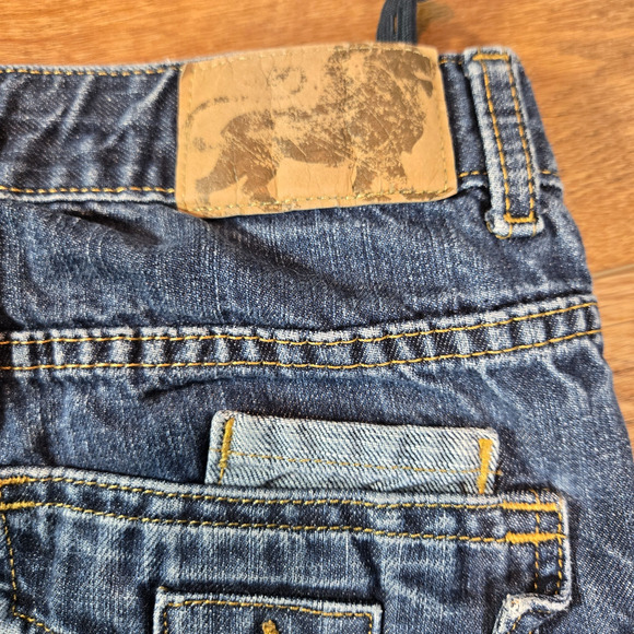 Old Navy Famous Skinny Jeans Girls 14 Regular Blue Denim Youth Casual Y2K Style - Picture 14 of 14